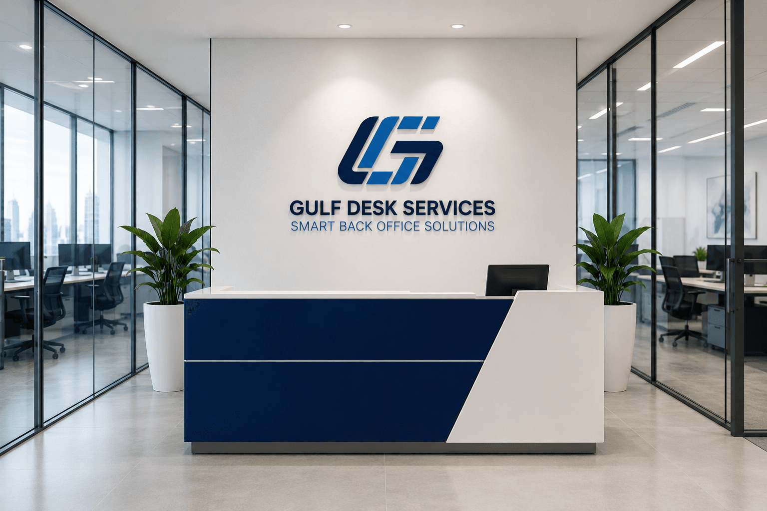 Gulf Desk Services office reception